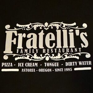 The Goonies 2X Fratelli’s Restaurant t-shirt Gildan tee